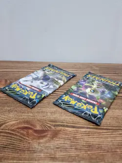 x2 Pokemon Sun & Moon Lost Thunder Factory Sealed Booster Packs Lugia & Celebi - Image 3
