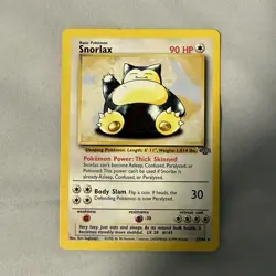 Snorlax 27/64 Jungle Pokemon TCG Unlimited Edition Non Holo - Light Play LP - Image 1