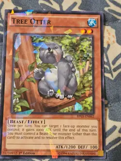Tree Otter Shatterfoil BP03-EN062 yugioh Battle Pack 3 LP - Image 2