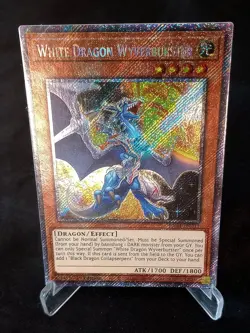 YuGiOh! White Dragon Wyverburster RA04-EN203 PSR - Near Mint/Mint - Image 1