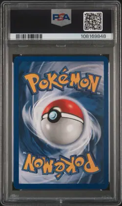 TCG 1999 Pokemon TEAM ROCKET Non-Holo 1ST Edition Card PSYDUCK # 65 PSA 7 - Image 2