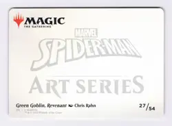 Green Goblin, Revenant Art Card Art Series 27/54 MTG Marvel's Spider-Man (ASSPM) - Image 2