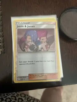 Pokemon Jessie James Trainer Supporter Rare Card 58/68 Hidden Fates Ye 2019 NM - Image 4