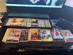 One Piece Cards Bulk Lot TCG Card Game Mixed Cards Near Mint ENGLISH - Image 1