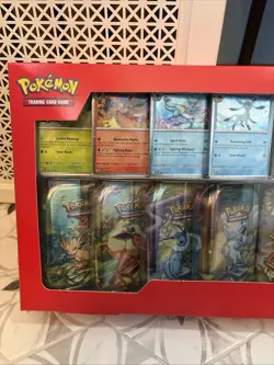 Pokemon TCG Prismatic Evolutions Costco 8 Mini-Tin Bundle w Promo Cards Tins - Image 2