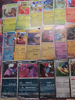 Pokemon SV: Destined Rivals Bulk 151 Cards- 29 Holos+Reverse Holos 122 Com/uncom - Image 2