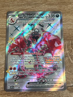 Charizard ex SVP074 Paldean Fates Holo Rare Promo Pokemon Card - Image 1