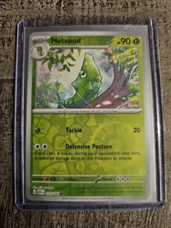 Metapod 011/165 Reverse Holo Scarlet & Violet 151 Pokemon Card TCG NM Condition - Image 1