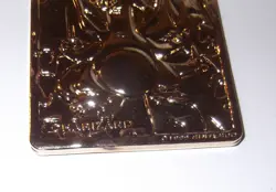 *READ* Charizard Pokemon 23K Gold Plated Trading Card Burger King 1999 - Image 4