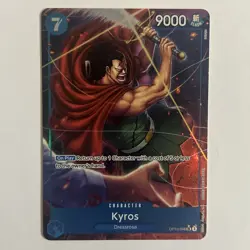 KYROS - One Piece TCG OP10-046 - AA SR Alt Art Super Rare - Royal Blood NM Card! - Image 1
