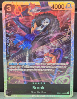 Brook PRB-02 EB01-046 Super Rare The Best Vol 2 One Piece Near Mint Card TCG NM - Image 1