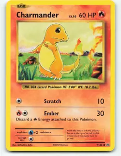 Charmander 9/108 XY Evolutions Pokemon Card - Image 1