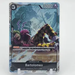 Bartolomeo OP04-089 R Full Art (English) One Piece Card Game Premium Booster - Image 1