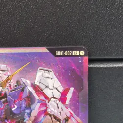 Unicorn Gundam Destroy Mode GD01-002 LR Foil Newtype Rising Card Game RX-0 NM - Image 3