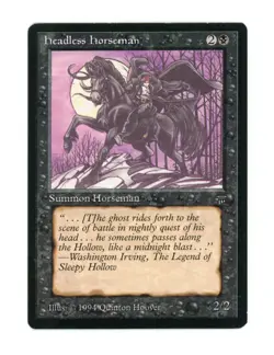 Headless Horseman - Magic the Gathering - MTG - Legends - Image 1