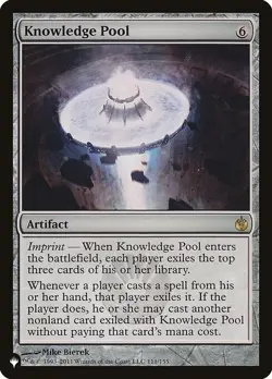 MTG Knowledge Pool PLST Rare Foil #MBS-111 - Image 1