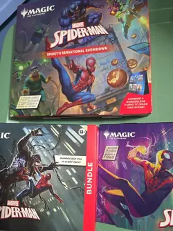 Magic: The Gathering MTG Marvel's Spider Man Bundle Collector Booster Scene Art - Image 2