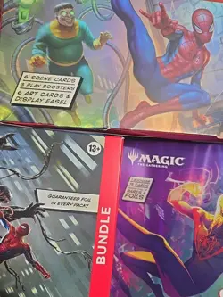 Magic: The Gathering MTG Marvel's Spider Man Bundle Collector Booster Scene Art - Image 3
