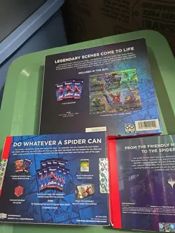 Magic: The Gathering MTG Marvel's Spider Man Bundle Collector Booster Scene Art - Image 4