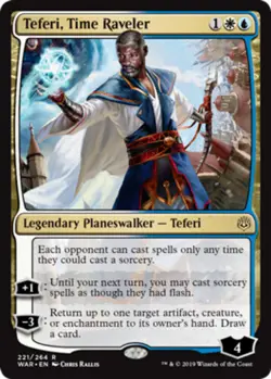 [1x] Teferi, Time Raveler Near Mint, English War of the Spark MTG Magic - Image 1