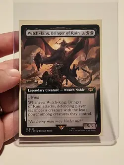 Witch-king, Bringer of Ruin Universes Beyond: the Lord of the Rings, R0391 Rare - Image 1