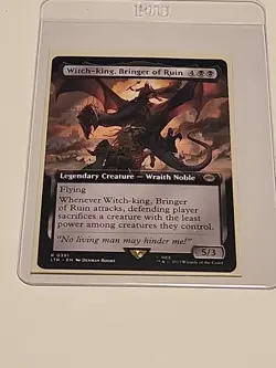 Witch-king, Bringer of Ruin Universes Beyond: the Lord of the Rings, R0391 Rare - Image 5