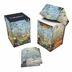 ULTRA PRO Deck Box 100+ SEASON LANDS: PLAINS Magic mtg Bloomburrow - Image 1
