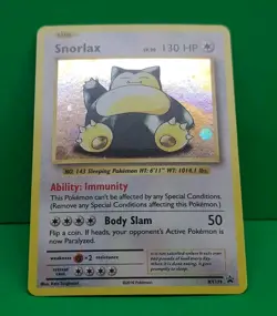 Pokemon TCG Old School Snorlax XY179 Black Star Promo Holo NICE! 👀 - Image 3