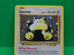 Pokemon TCG Old School Snorlax XY179 Black Star Promo Holo NICE! 👀 - Image 5