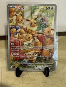 Eevee 188/167 Sv06: Twilight Masquerade Holo IR FA POKEMON - Image 1