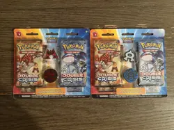 Double Crisis 4 Pack Blister! Pokemon Sealed Choose Team Magma Or Team Aqua! - Image 1