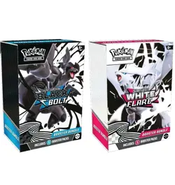 Pokemon Black Bolt and White Flare Booster Bundle Set of 2 Sealed New 🔥IN HAND! - Image 1
