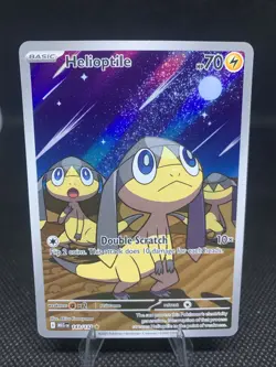 Helioptile - 143/132 Illustration Rare Pokemon Mega Evolution 143/132 NM - Image 1