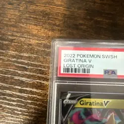 2022 Pokemon SWSH Giratina V 130 Lost Origin PSA 6 Mint - Image 5