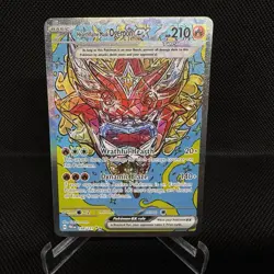 Pokemon, Hearthflame Mask Ogerpon ex, #148/131, Prismatic Ev, Illustration Rare - Image 1