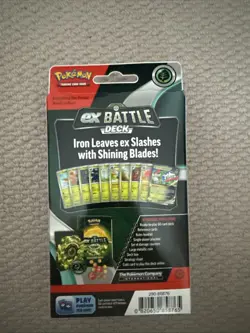 Pokemon Iron Leaves EX Battle Deck New Sealed - Image 2
