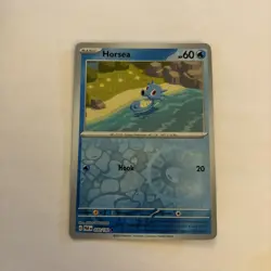 Pokemon - Horsea 030/182 - Paradox Rift - Reverse Holo - NM/M - Image 1
