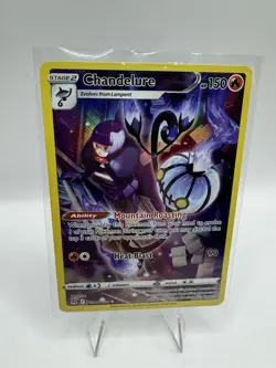 Pokemon TCG Chandelure Lost Origin Trainer Gallery TG04/TG30 Holo Ultra Rare - Image 1