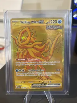 Pokemon TCG Walking Wake ex 178/131 Prismatic Evolutions Gold Hyper Rare NM - Image 1