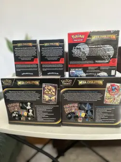 Pokemon Center Mega Evolution ETBs + Enhanced Booster Box + 2 Bundles SEALED LOT - Image 2