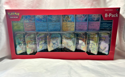 Pokemon TCG Costco Prismatic Evolutions 8-Pack Mini Tins New - Image 2