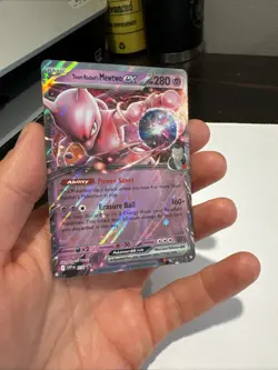 Pokemon TCG Team Rockets Mewtwo EX 216 Promo Holo Near Mint Near Mint Condition - Image 2