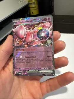 Pokemon TCG Team Rockets Mewtwo EX 216 Promo Holo Near Mint Near Mint Condition - Image 3