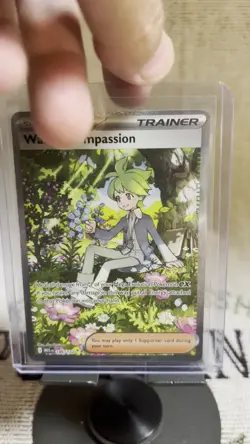 Wally’s Compassion 186/132 Special Illustration Rare Pokemon TCG Mega Evolution - Image 2