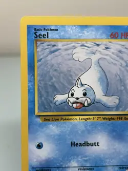 Pokemon TCG Seel 41/102 & Dewgong 25/102 Base Set Regular Unlimited Uncommon - Image 5