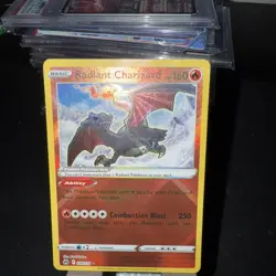 Pokemon TCG Radiant Charizard Crown Zenith 2023 NM Holo Foil 020/159 - Image 1