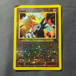 Entei 34/53 Black Star Promo Reverse Holo Pokemon WOTC HP - Image 1