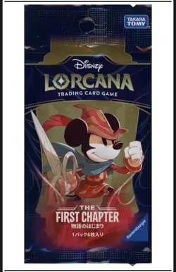 Takara Tomy TCG LORCANA Disney Booster Box The First Chapter card Japanese - Image 4