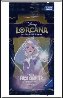Takara Tomy TCG LORCANA Disney Booster Box The First Chapter card Japanese - Image 5
