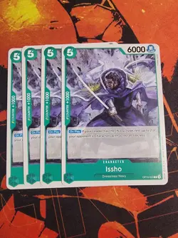 4X One Piece Card Game Issho OP10-023 Common English NM - Image 1
